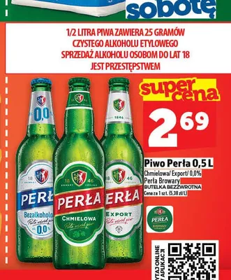 Piwo Perła promocja w TOPAZ