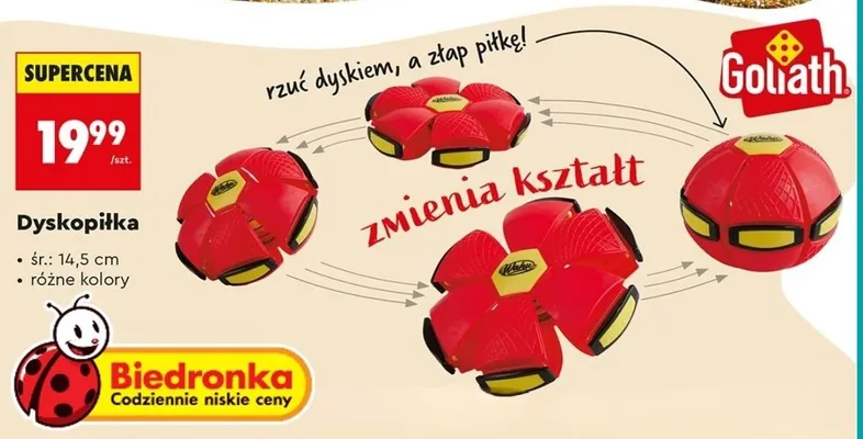 Dyskopiłka śr. 14,5cm Goliath promocja w Dzień Dziecka