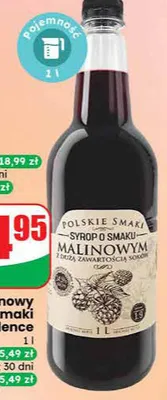 Syrop malinowy Excellence promocja w Dino