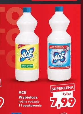 Wybielacz Ace Double Protection promocja w Kaufland