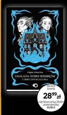 Książka Zagłada domu Usherów i inne opowiadania Edgar Allan Poe oprawa twarda promocja w Empik