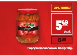 Papryka konserwowa promocja w API Market