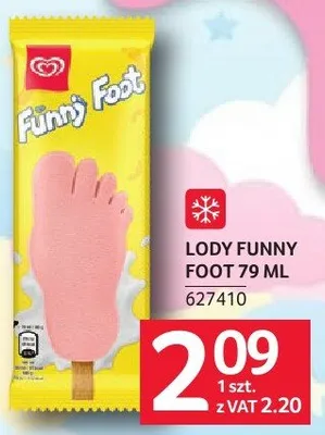 Lody Funny Foot promocja w Selgros