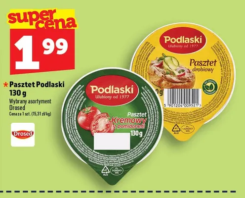 Pasztet drobiowy Podlaski promocja w TOPAZ