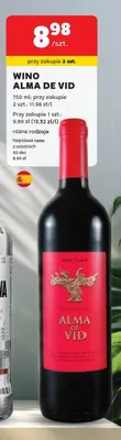 Wino Alma de Vid promocja w Stokrotka