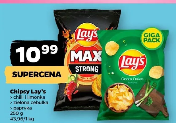 Chipsy Lay's promocja w Netto