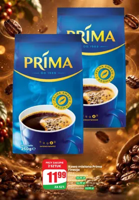 Kawa mielona Prima Finezja promocja w Dino