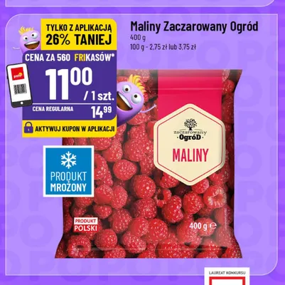 Maliny Zaczarowany Ogród promocja w POLOmarket