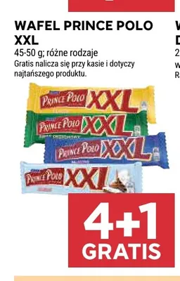 Wafel Prince Polo XXL promocja w Stokrotka