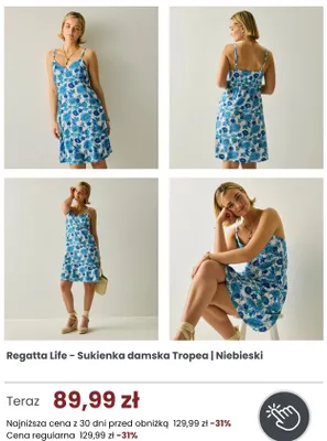Sukienka damska Regatta Life Tropea promocja w Regatta