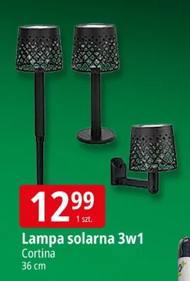 Lampa solarna 3w1 promocja w Leclerc