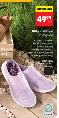 Buty damskie lub męskie CLEVÉ promocja w Biedronka