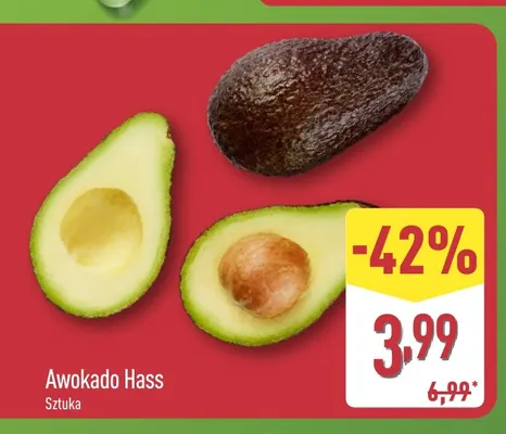 Awokado Hass promocja w Aldi