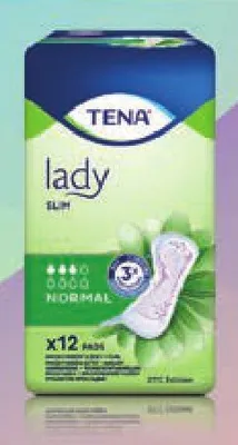 Podpaski Tena Lady Slim Normal 12-pak promocja w Stokrotka