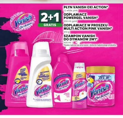 Szampon Vanish do dywanów 2w1 promocja w Stokrotka