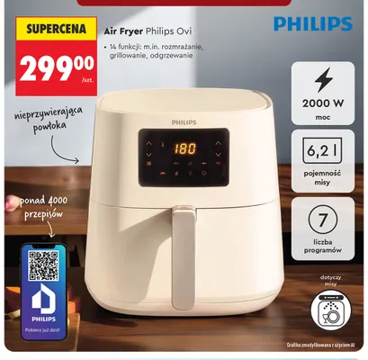 Air Fryer Philips Ovi promocja w Biedronka