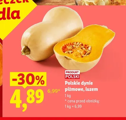 Dynie piżmowe polskie luzem promocja w Lidl