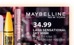 Tusz do rzęs Lash Sensational Sky High Maybelline promocja w Drogerie Laboo