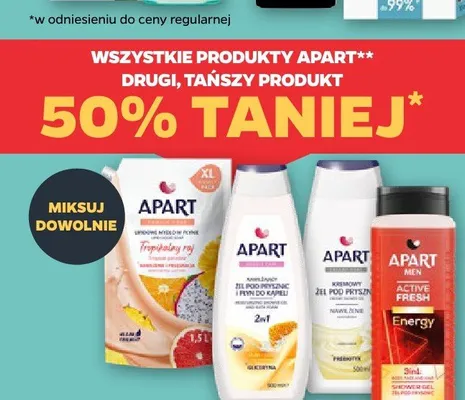 Produkty APART promocja w Netto
