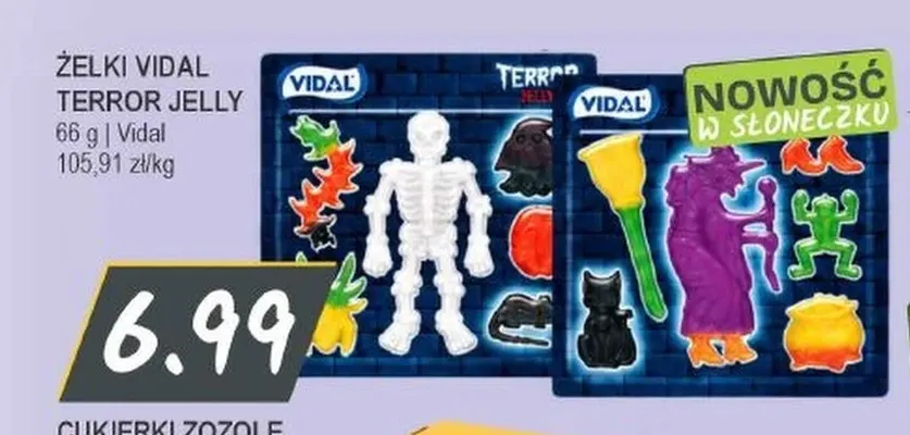 Żelki Vidal Terror Jelly promocja w Słoneczko