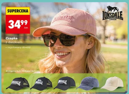 Czapka z daszkiem promocja w Biedronka