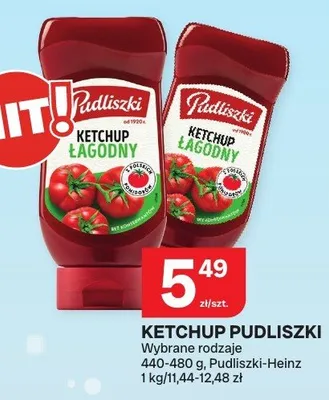 Ketchup łagodny promocja w Chorten