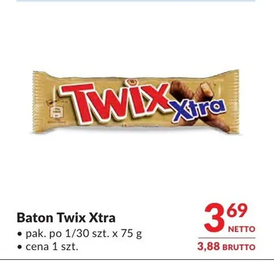 Baton Twix Xtra promocja w Makro