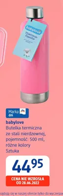 Butelka termiczna ze stali nierdzewnej babylove promocja w Drogerie DM