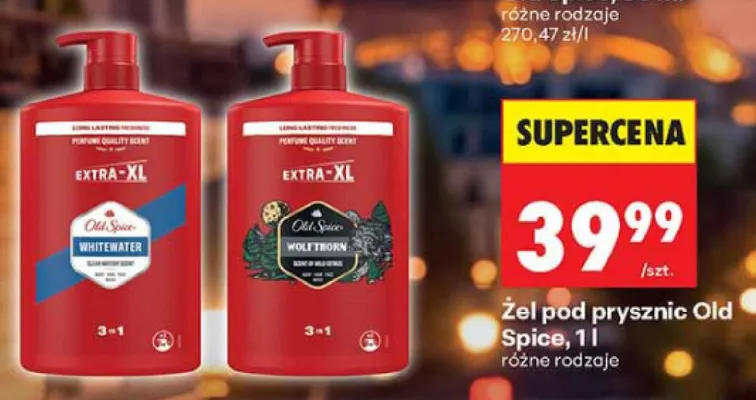 Żel pod prysznic Old Spice Wolfthorn promocja w Biedronka