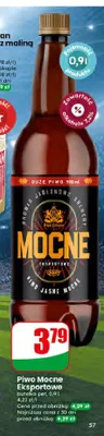 Piwo Mocne Eksportowe promocja w Dino