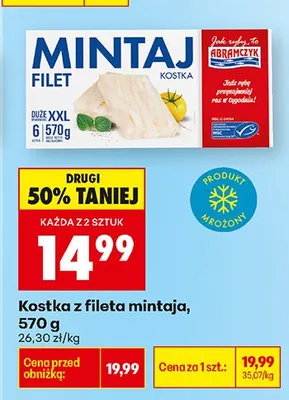 Filet kostka promocja w Biedronka