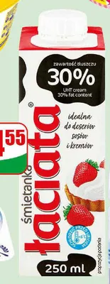 Śmietanka 30% Łaciata promocja w Dino