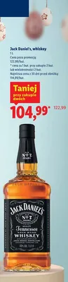 Whiskey Tennessee promocja w Lidl