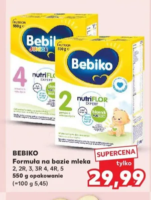 Mleko modyfikowane Bebiko 3R promocja w Kaufland