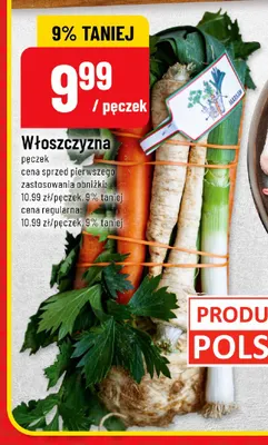Włoszczyzna promocja w POLOmarket