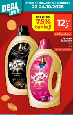 Żel do prania Der Waschkönig Wool & Sport promocja w Dealz