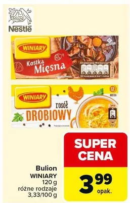 Bulion różne rodzaje promocja w Carrefour Market