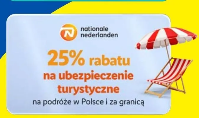Ubezpieczenie turystyczne Nationale-Nederlanden promocja w Lidl
