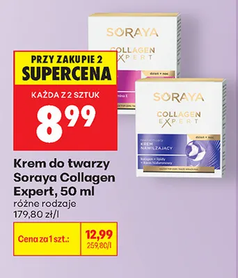 Krem do twarzy Soraya Collagen Expert promocja w Biedronka