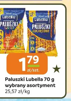 Paluszki Lubella Zakręcone promocja w Społem Częstochowa