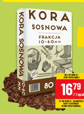 Kora sosnowa 10-60 mm promocja w POLOmarket