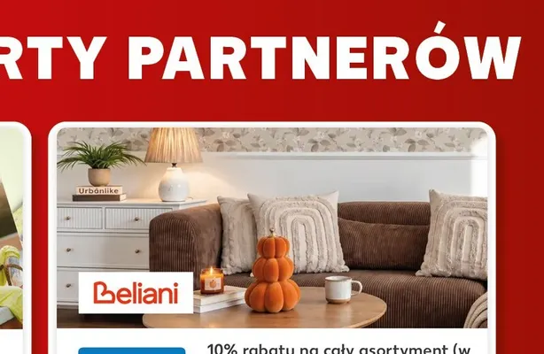 Rabat 10% na cały asortyment Beliani promocja w Kaufland