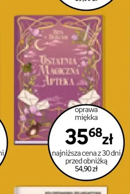 Książka Ostatnia magiczna apteka promocja w Empik