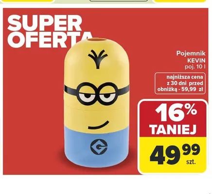 Pojemnik KEVIN poj. 10l promocja w Carrefour