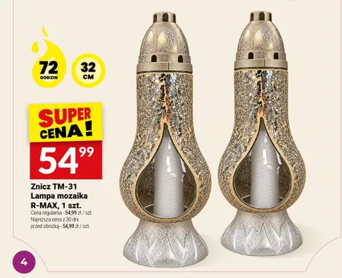 Znicz TM-31 Lampa mozaika R-MAX promocja w Twój Market