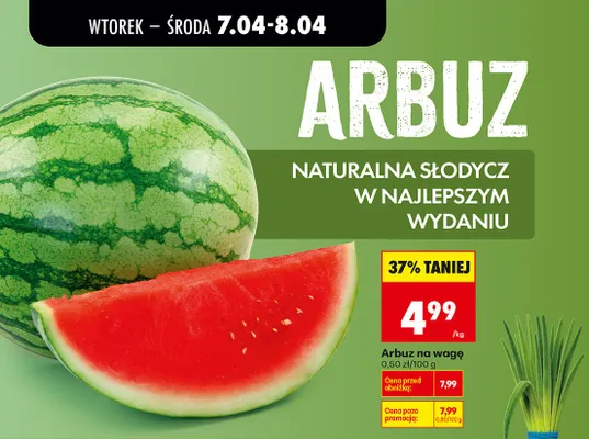 Arbuz promocja w Biedronka