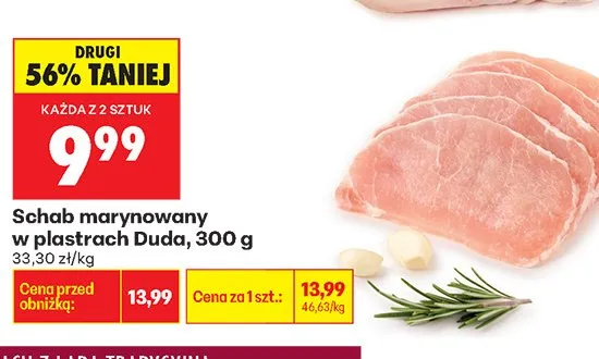 Schab marynowany w plastrach promocja w Biedronka