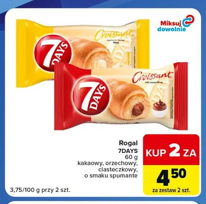 Rogal 7Days o smaku spumante promocja w Carrefour Express