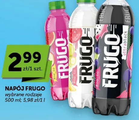 Napój wybrane rodzaje promocja w Groszek