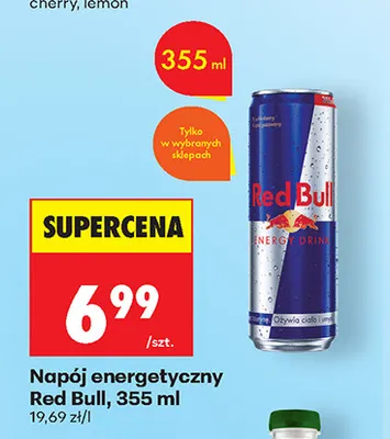 Napój energetyczny Red Bull promocja w Biedronka